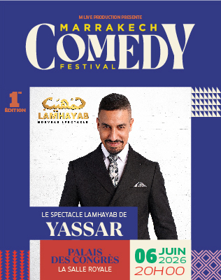 Marrakech Comedy Festival - Yassar - Spectacle Solo - FB